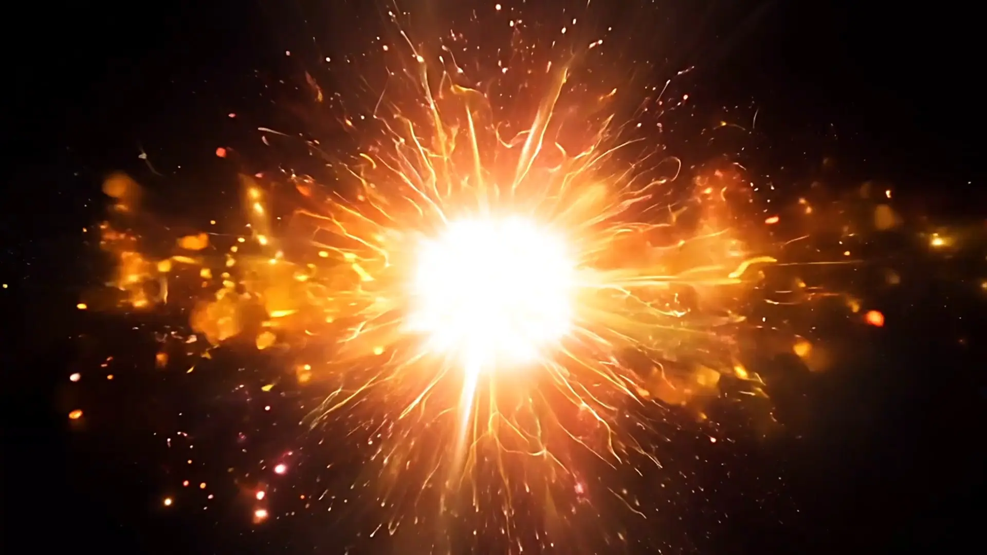 Intense Explosion Overlay for Action Movie Scenes